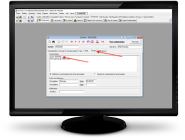 Acomba Software Interface