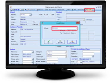 Interface du logiciel Lautopak